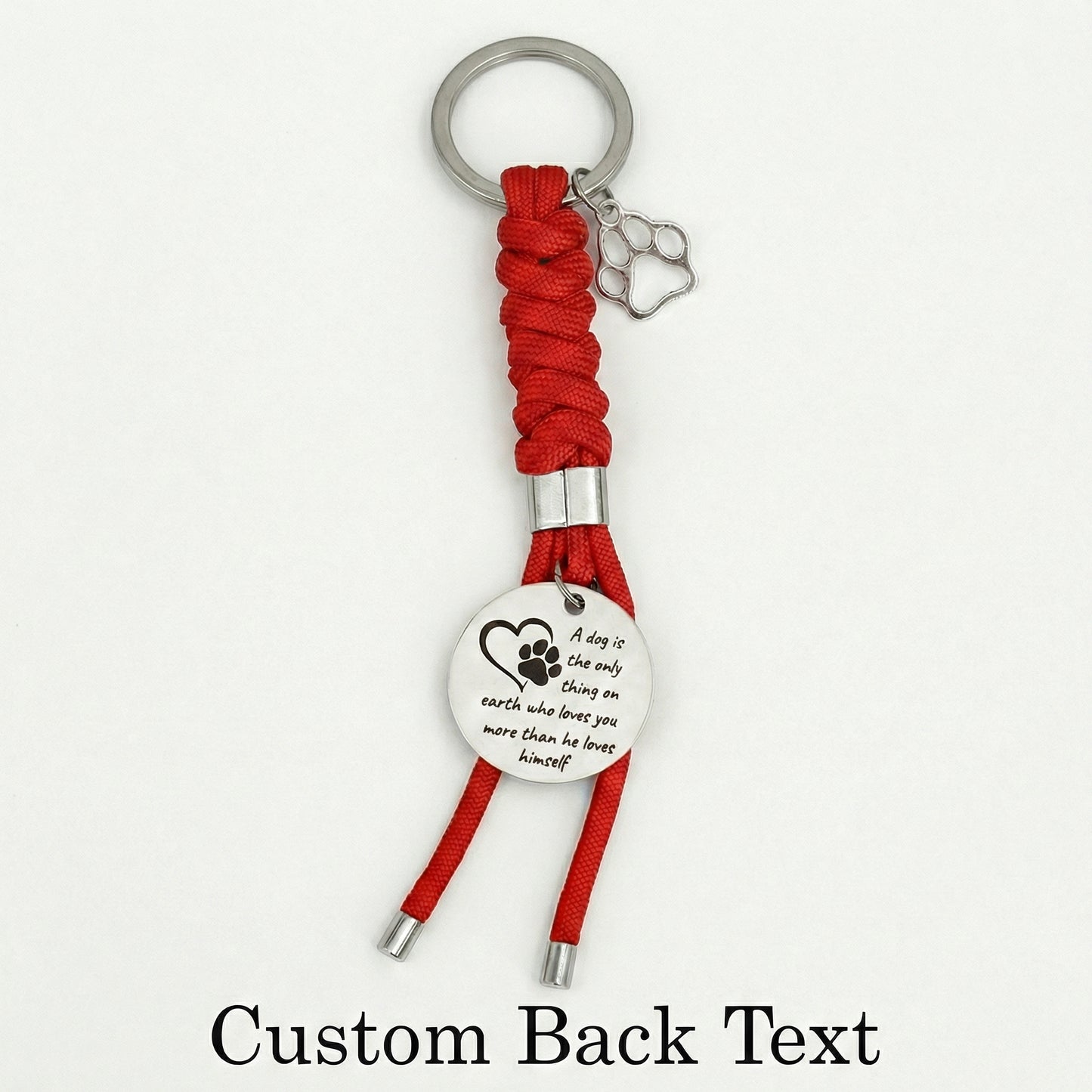 Custom Engraved Pet Keychain | Model 04