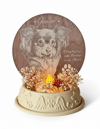 Custom Pet Memorial | Dog Cat Loss Sympathy Keepsake