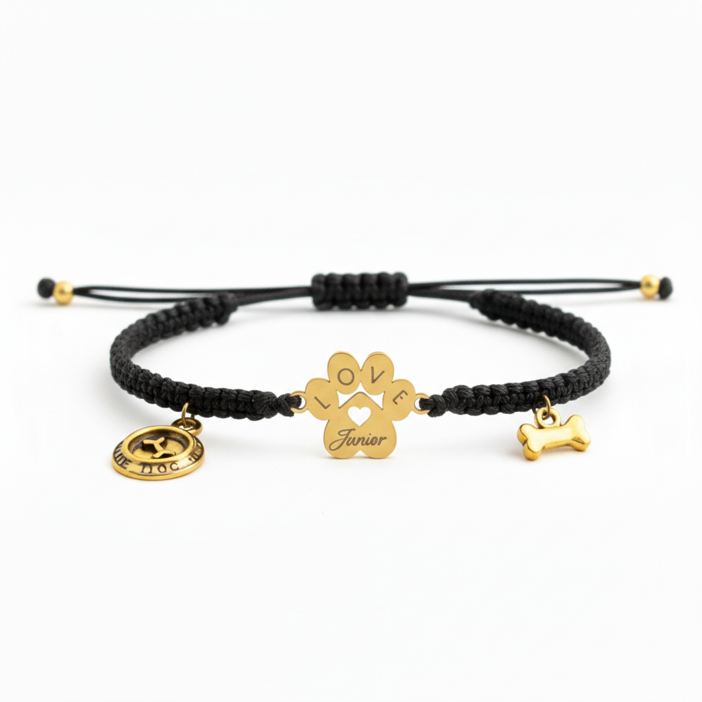 Custom Handmade Pet Bracelet | Pet Memorial Jewelry
