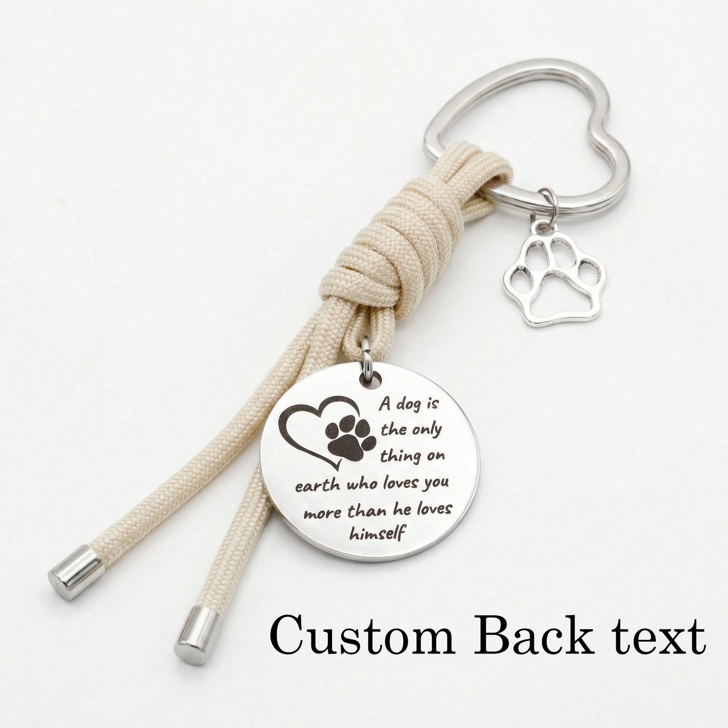 Custom Engraved Pet Keychain | Model 03