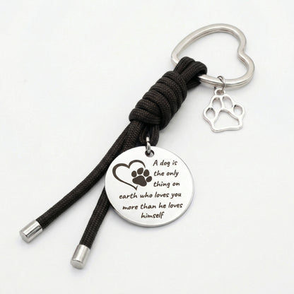 Custom Engraved Pet Keychain | Model 03