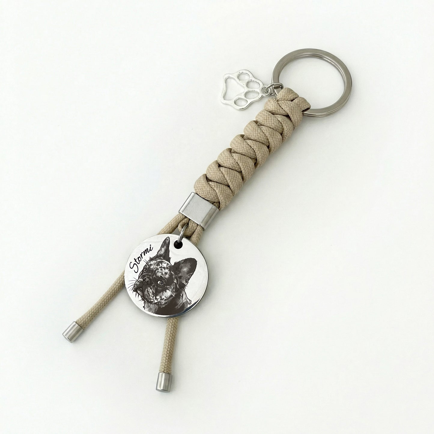 Custom Engraved Pet Keychain | Model 04