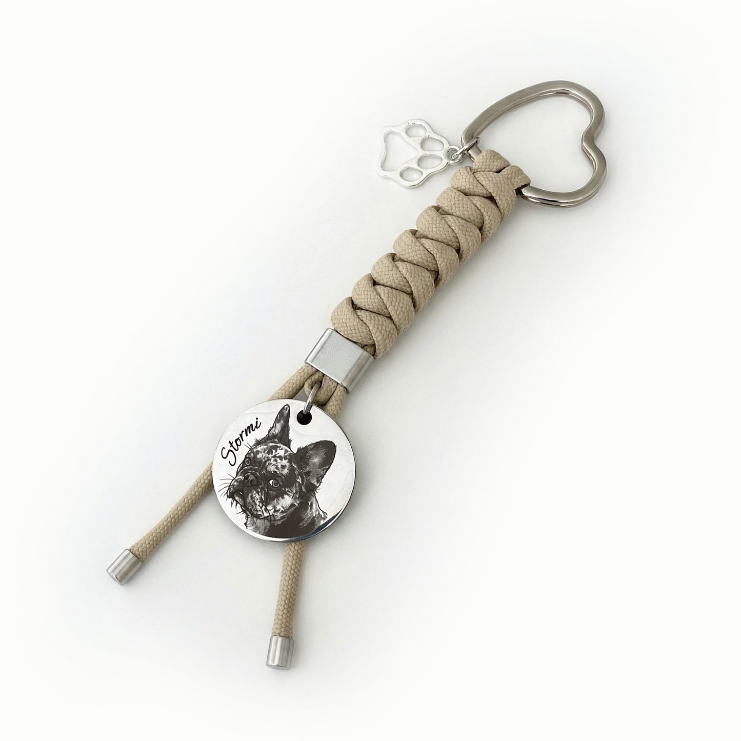 Custom Engraved Pet Keychain | Model 04