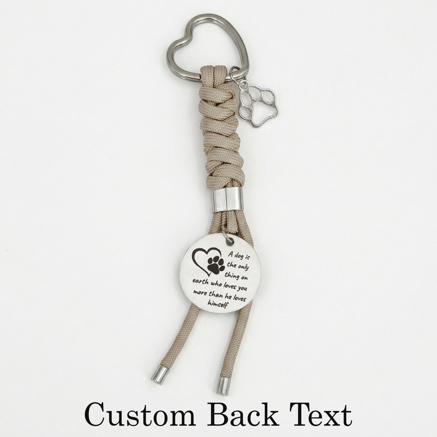 Custom Engraved Pet Keychain | Model 04