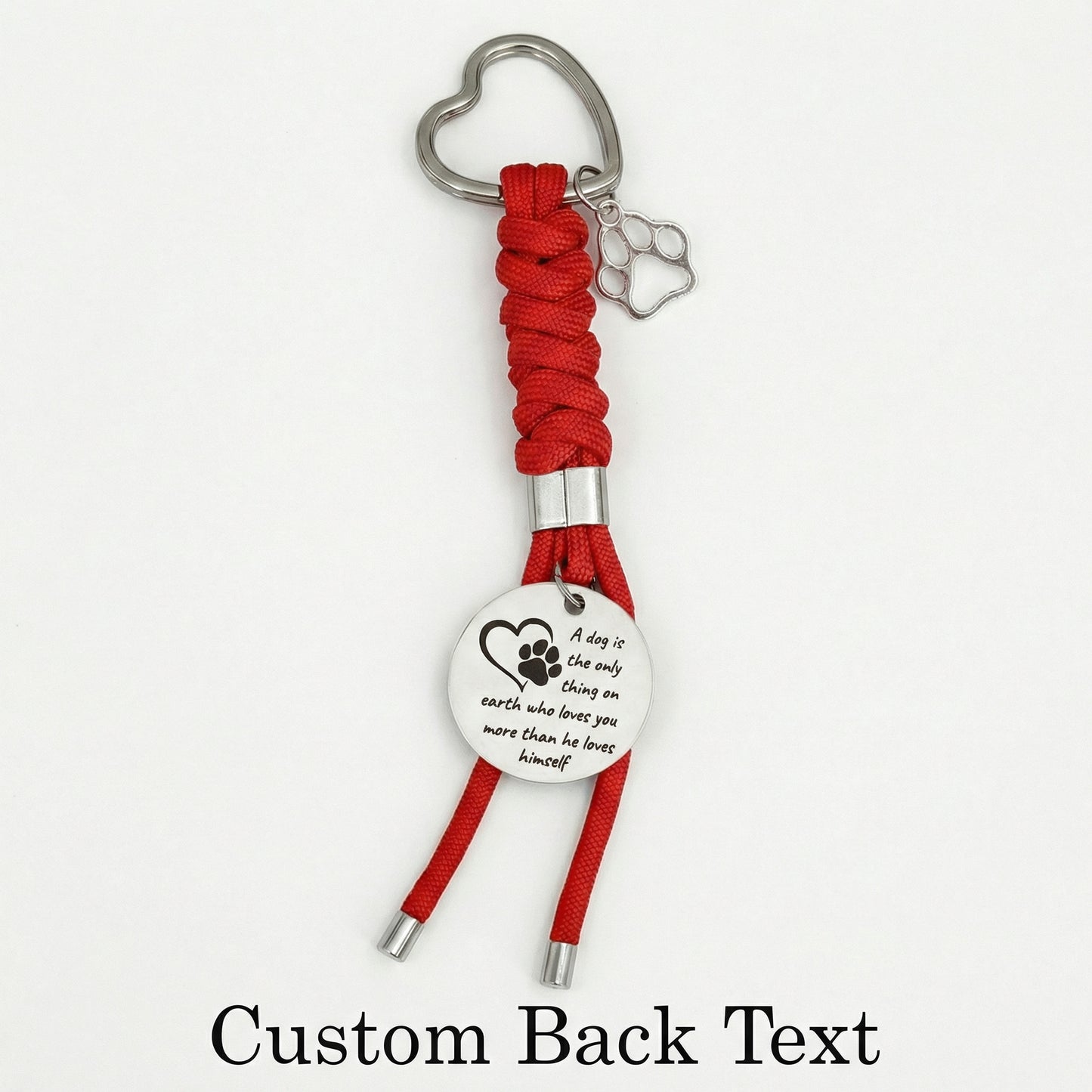 Custom Engraved Pet Keychain | Model 04