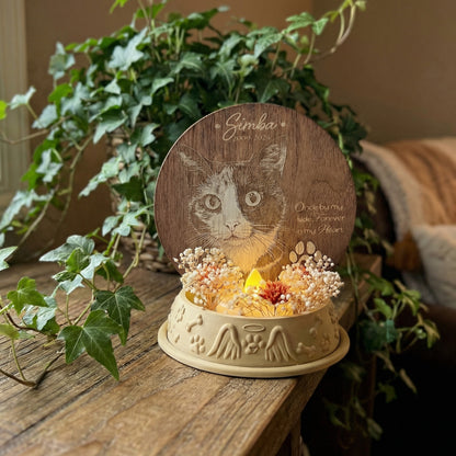 Custom Pet Memorial | Dog Cat Loss Sympathy Keepsake
